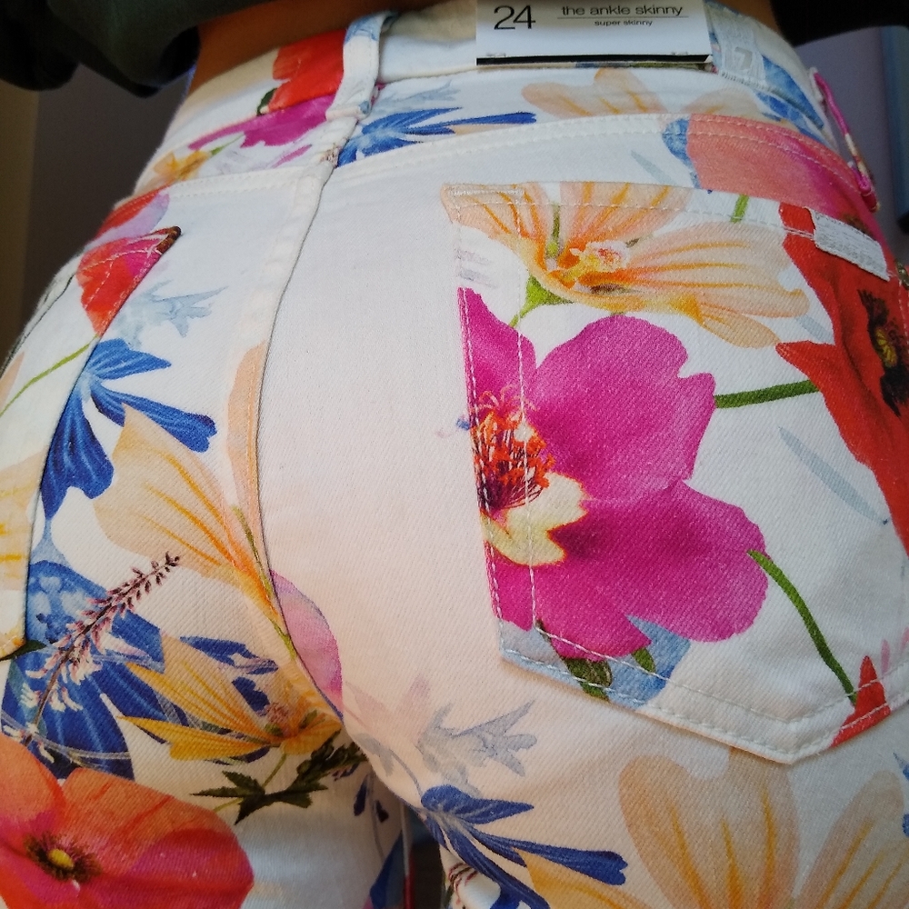 NWT For all 7 Mankind Jeans size 24 XS